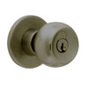 X511GD-TG-613 Falcon X Series Cylindrical Entry/Office Lock with Troy-Gala Knob Style in Oil Rubbed Bronze Finish