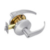 B511PD-Q-626 Falcon B Series Single Cylinder Entry/Office Lock with Quantum Lever Style in Satin Chrome Finish
