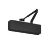 7500H-693 Norton 7500 Series Hold Open Institutional Door Closer with Regular Parallel or Top Jamb to 3 inch Reveal in Black Finish
