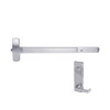 25-R-L-NL-DANE-US26-3-LHR Falcon Exit Device in Polished Chrome