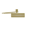 UNI7570-696-LH Norton 7570 Series Security Door Closer with Unitrol Arm in Gold Finish