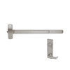 F-25-R-L-DANE-US32D-3-LHR Falcon Exit Device in Satin Stainless Steel