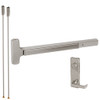 25-V-L-DANE-US32D-3-LHR Falcon Exit Device in Satin Stainless Steel