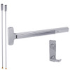 25-V-L-DANE-US32-3-LHR Falcon Exit Device in Polished Stainless Steel