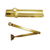 8101H-696 Norton 8000 Series Hold Open Door Closers with Regular Parallel and Top Jamb to 3 inch Reveal in Gold Finish