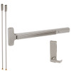 25-V-L-BE-DANE-US32D-2-LHR Falcon Exit Device in Satin Stainless Steel