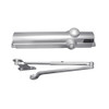 P8181DA-689 Norton 8000 Series Non-Hold Open Door Closers with Parallel Low Profile Arm in Aluminum Finish