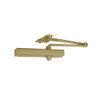 CLP8301T-696 Norton 8000 Series Hold Open Door Closers with CloserPlus Arm in Gold Finish