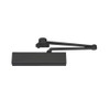 CLP8501-693 Norton 8000 Series Full Cover Non-Hold Open Door Closers with CloserPlus Arm in Black Finish