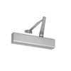 8581DA-689 Norton 8000 Series Full Cover Non-Hold Open Door Closers with Regular Low Profile Arm in Aluminum Finish