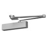 PR8501H-RH-689 Norton 8000 Series Full Cover Hold Open Door Closers with Parallel Rigid Arm in Aluminum Finish