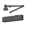CLP8501R-693 Norton 8000 Series Full Cover Hold Open Door Closers with CloserPlus Ramp Arm in Black Finish