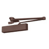 CPS8501T-690 Norton 8000 Series Full Cover Hold Open Door Closers with CloserPlus Spring Arm in Statuary Bronze Finish