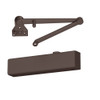 CLP8501RDA-690 Norton 8000 Series Full Cover Hold Open Door Closers with CloserPlus Ramp Arm in Statuary Bronze Finish