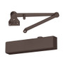 CLP8501RM-690 Norton 8000 Series Full Cover Hold Open Door Closers with CloserPlus Ramp Arm in Statuary Bronze Finish