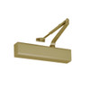 S8501A-696 Norton 8000 Series Full Cover Non-Hold Open Door Closers with Regular Arm Application in Gold Finish