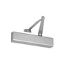 8581A-689 Norton 8000 Series Full Cover Non-Hold Open Door Closers with Regular Low Profile Arm in Aluminum Finish
