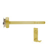 25-M-L-NL-DANE-US3-3-LHR Falcon Exit Device in Polished Brass