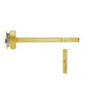 25-M-TP-US3-3-RHR Falcon Exit Device in Polished Brass