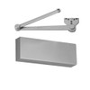 PR9500H-RH-689 Norton 9500 Series Hold Open Cast Iron Door Closer with Parallel Rigid Arm in Aluminum Finish