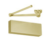 CLP9500DA-696 Norton 9500 Series Non-Hold Open Cast Iron Door Closer with CloserPlus Arm in Gold Finish