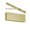 PS9500STHM-696 Norton 9500 Series Hold Open Cast Iron Door Closer with Push Side Slide Track in Gold Finish