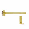 F-25-M-L-NL-Dane-US3-3-LHR Falcon Exit Device in Polished Brass