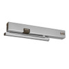 7153SZ-DZ-RH-24VDC-689 Norton 7100SZ Series Safe Zone Multi-Point Closer/Holder with Motion Sensor and Pull Side Double Egress Arm and Slide Track in Aluminum Finish