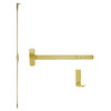 25-C-L-BE-DANE-US3-3-LHR Falcon Exit Device in Polished Brass