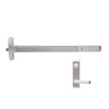 24-R-L-NL-DANE-US28-3-RHR Falcon Exit Device in Anodized Aluminum