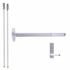 F-24-V-L-DT-Dane-US26-3-LHR Falcon Exit Device in Polished Chrome