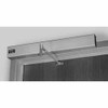 7224MPSO-LH-24VDC-689 Norton 7200 Series Electromechanical Closer and Holder with Double Lever Arm - 11 inch Main Arm Slave/Support Unit in Aluminum Finish