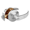 28-10G04-GP-26D Sargent 10 Line Cylindrical Storeroom/Closet Locks with P Lever Design and G Rose in Satin Chrome