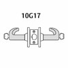 28-10G17-GP-26D Sargent 10 Line Cylindrical Institutional Locks with P Lever Design and G Rose in Satin Chrome