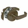28-10G26-LL-10B Sargent 10 Line Cylindrical Storeroom Locks with L Lever Design and L Rose in Oxidized Dull Bronze