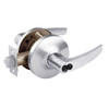 2860-10G24-GB-26 Sargent 10 Line Cylindrical Entry Locks with B Lever Design and G Rose Prepped for LFIC in Bright Chrome