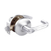 28-10G24-GJ-26 Sargent 10 Line Cylindrical Entry Locks with J Lever Design and G Rose in Bright Chrome