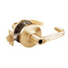 28LC-10G26-GJ-10 Sargent 10 Line Cylindrical Storeroom Locks with J Lever Design and G Rose Less Cylinder in Dull Bronze