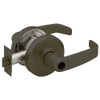 28LC-7G04-LL-10B Sargent 7 Line Cylindrical Storeroom/Closet Locks with L Lever Design and L Rose Less Cylinder in Oil Rubbed Bronze