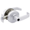 28LC-7G05-LL-26 Sargent 7 Line Cylindrical Entrance/Office Locks with L Lever Design and L Rose Less Cylinder in Bright Chrome