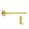 CD25-M-L-DANE-US4-3-LHR Falcon Exit Device in Satin Brass