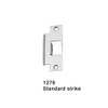 CD25-M-L-BE-DANE-US28-3-LHR Falcon 25 Series Mortise Lock Devices 510L-BE Dane Lever Trim with Blank Escutcheon in Anodized Aluminum