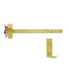 CD25-M-L-NL-DANE-US3-3-LHR Falcon Exit Device in Polished Brass