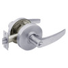 28-7G05-LB-26D Sargent 7 Line Cylindrical Entrance/Office Locks with B Lever Design and L Rose in Satin Chrome