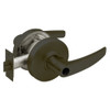 28LC-7G05-LB-10B Sargent 7 Line Cylindrical Entrance/Office Locks with B Lever Design and L Rose Less Cylinder in Oil Rubbed Bronze
