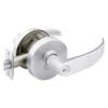 28-7G05-LP-26 Sargent 7 Line Cylindrical Entrance/Office Locks with P Lever Design and L Rose in Bright Chrome