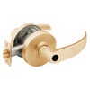 28LC-7G05-LP-10 Sargent 7 Line Cylindrical Entrance/Office Locks with P Lever Design and L Rose Less Cylinder in Satin Bronze