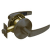 28-65G37-KB-10B Sargent 6500 Series Cylindrical Classroom Locks with B Lever Design and K Rose in Oxidized Dull Bronze