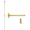 CD25-C-L-BE-DANE-US3-2-LHR Falcon Exit Device in Polished Brass