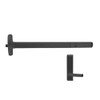 CD24-R-L-BE-DANE-US19-3-LHR Falcon Exit Device in Flat Black Painted